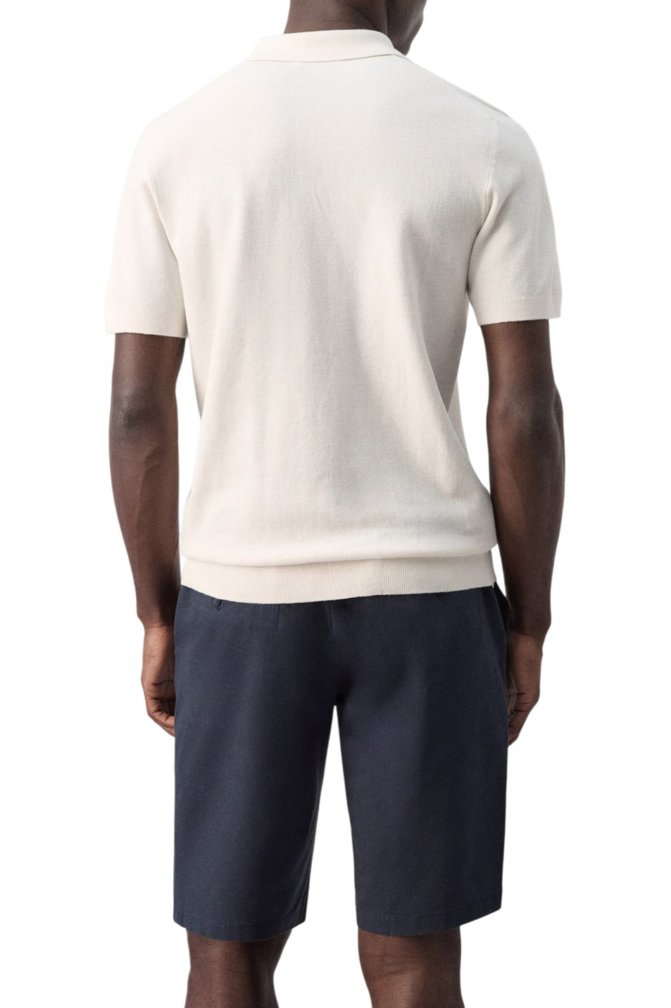 Мужской Mango Man Поло ANDREW из смесового хлопка (цвет ), артикул 27045944 | Фото 4