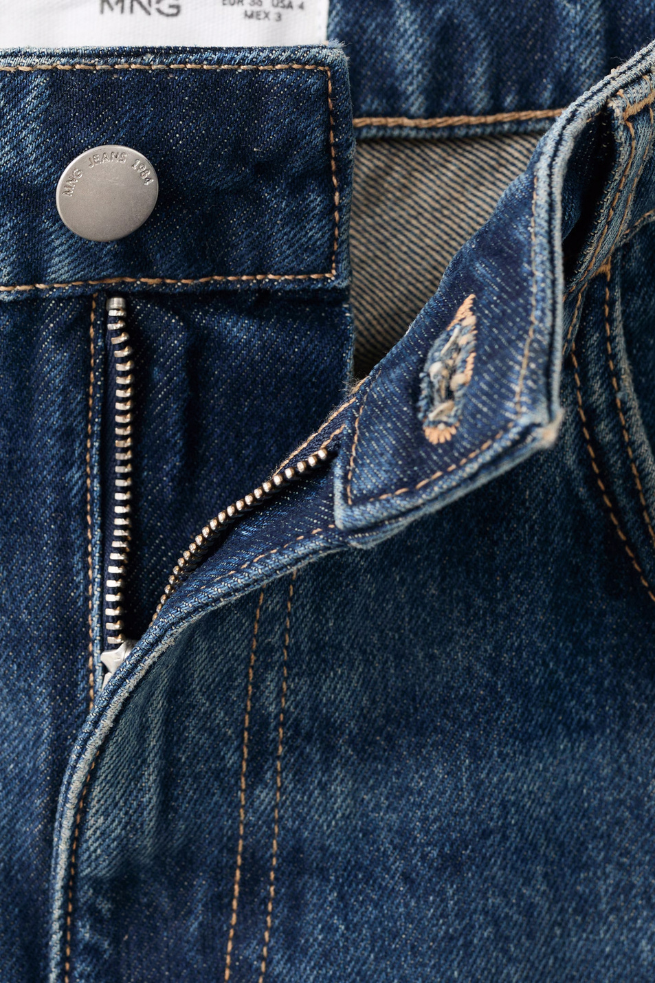 Женский Mango Джинсы SELENA расклешенные (цвет ), артикул 17039117 | Фото 5