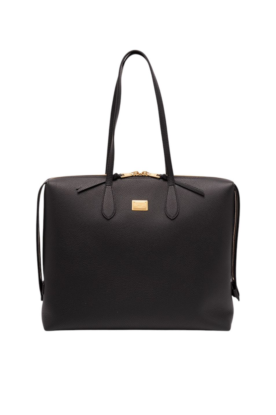 Сумка Vittoria из натуральной кожи|Основной цвет:Черный Женский Dolce & Gabbana Сумка Vittoria из натуральной кожи (цвет ), артикул BB7967-A0841 | Фото 1