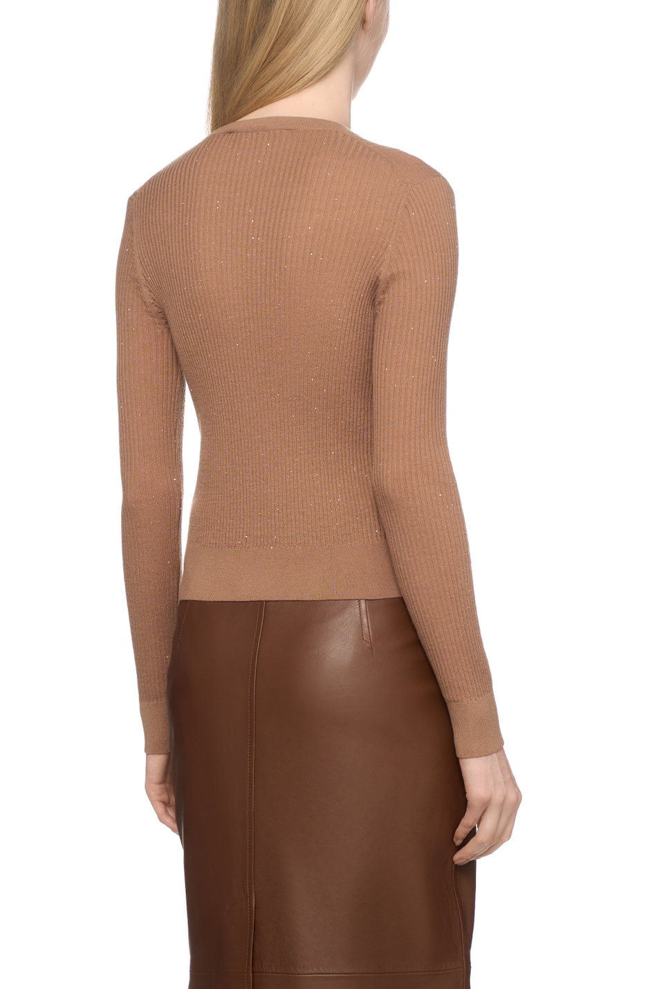 Женский Max Mara Кардиган RIBERA из шелка и шерсти (цвет ), артикул 2526346011 | Фото 5