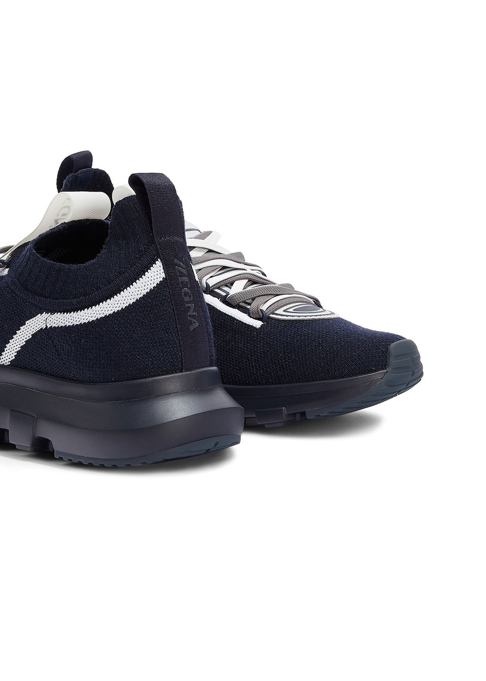 Кроссовки TECHMERIN SOCK 2.0|Основной цвет:Синий Мужской Zegna Кроссовки TECHMERIN SOCK 2.0 (цвет ), артикул LHTPU-A4643X-BWH | Фото 3