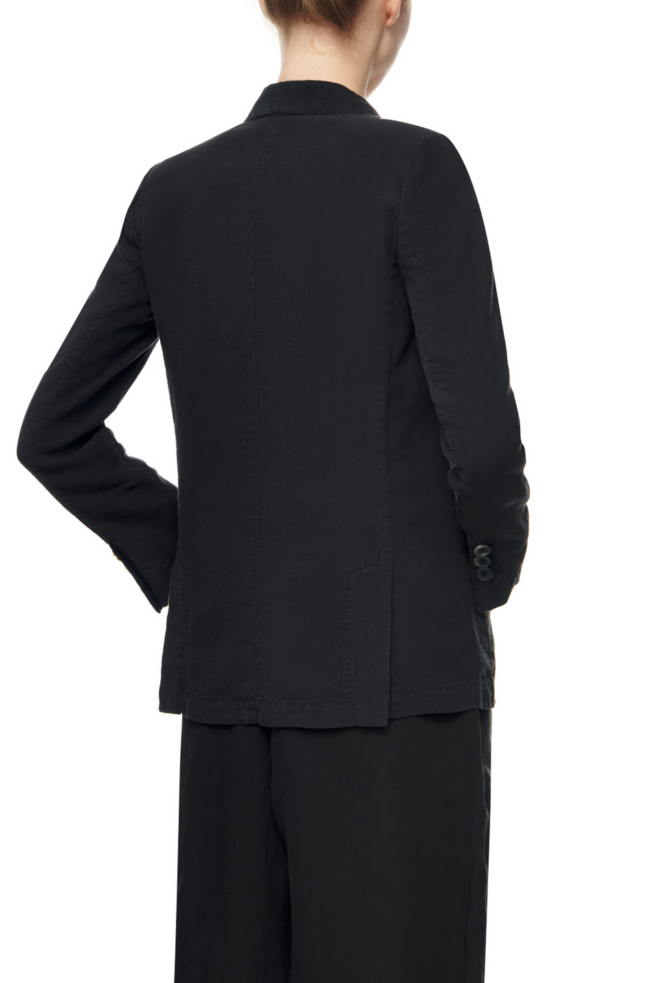 120% Lino Льняной пиджак с рукавами 3/4 (цвет ), артикул V0W8096000F753000 | Фото 6