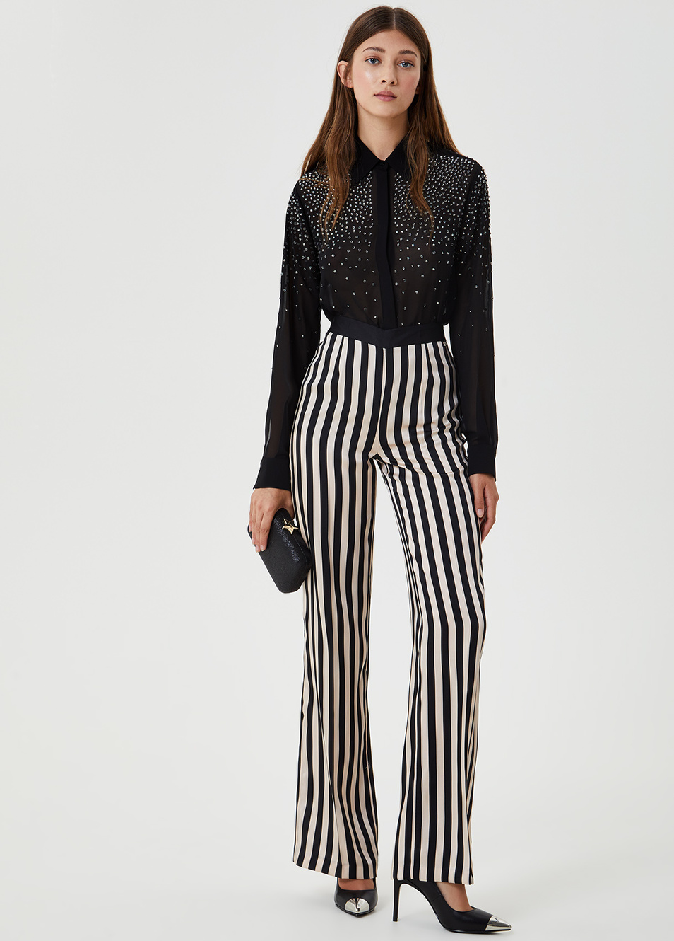 Женский Liu Jo Блузка со стразами (цвет ), артикул IF0129T5252 | Фото 2