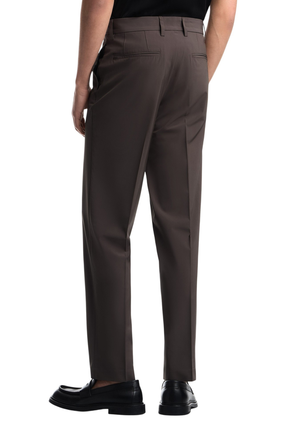Мужской Emporio Armani Брюки однотонные (цвет ), артикул EM001505-AF21368 | Фото 4