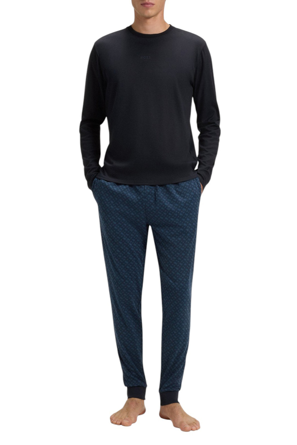 Мужской BOSS Пижама Relax из хлопка (цвет ), артикул 50550494 | Фото 2