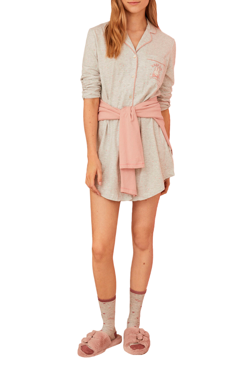 Women'secret Сорочка в рубашечном стиле с принтом "Miffy" (цвет ), артикул 4442100 | Фото 2