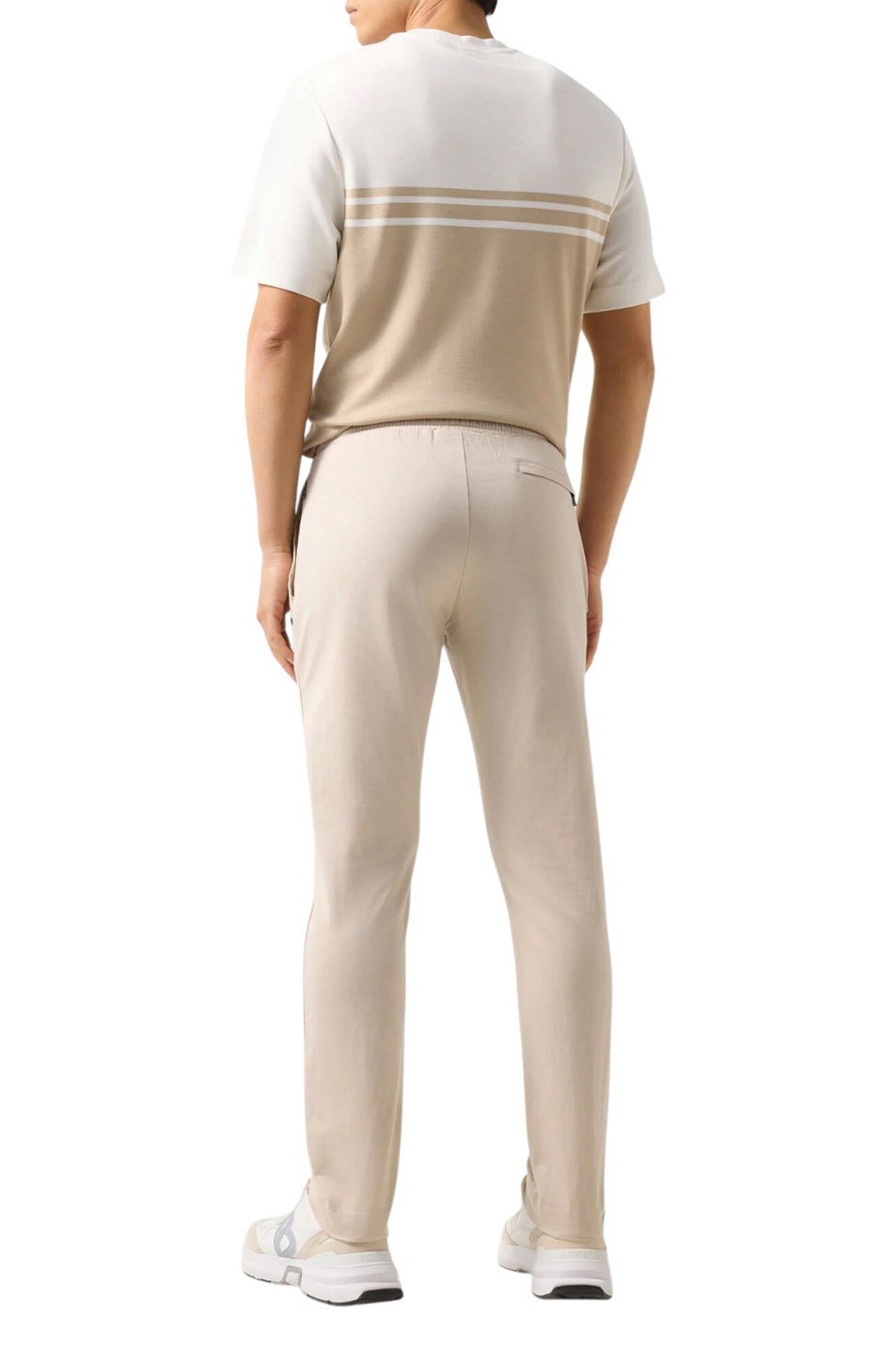 Брюки спортивные ROCKY из хлопка|Основной цвет:Бежевый Мужской Bogner Брюки спортивные ROCKY из хлопка (цвет ), артикул 18799497 | Фото 4