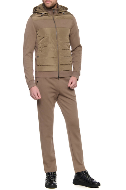Куртка LELAND с трикотажными деталями|Основной цвет:Коричневый|Артикул:88255253 | Фото 2