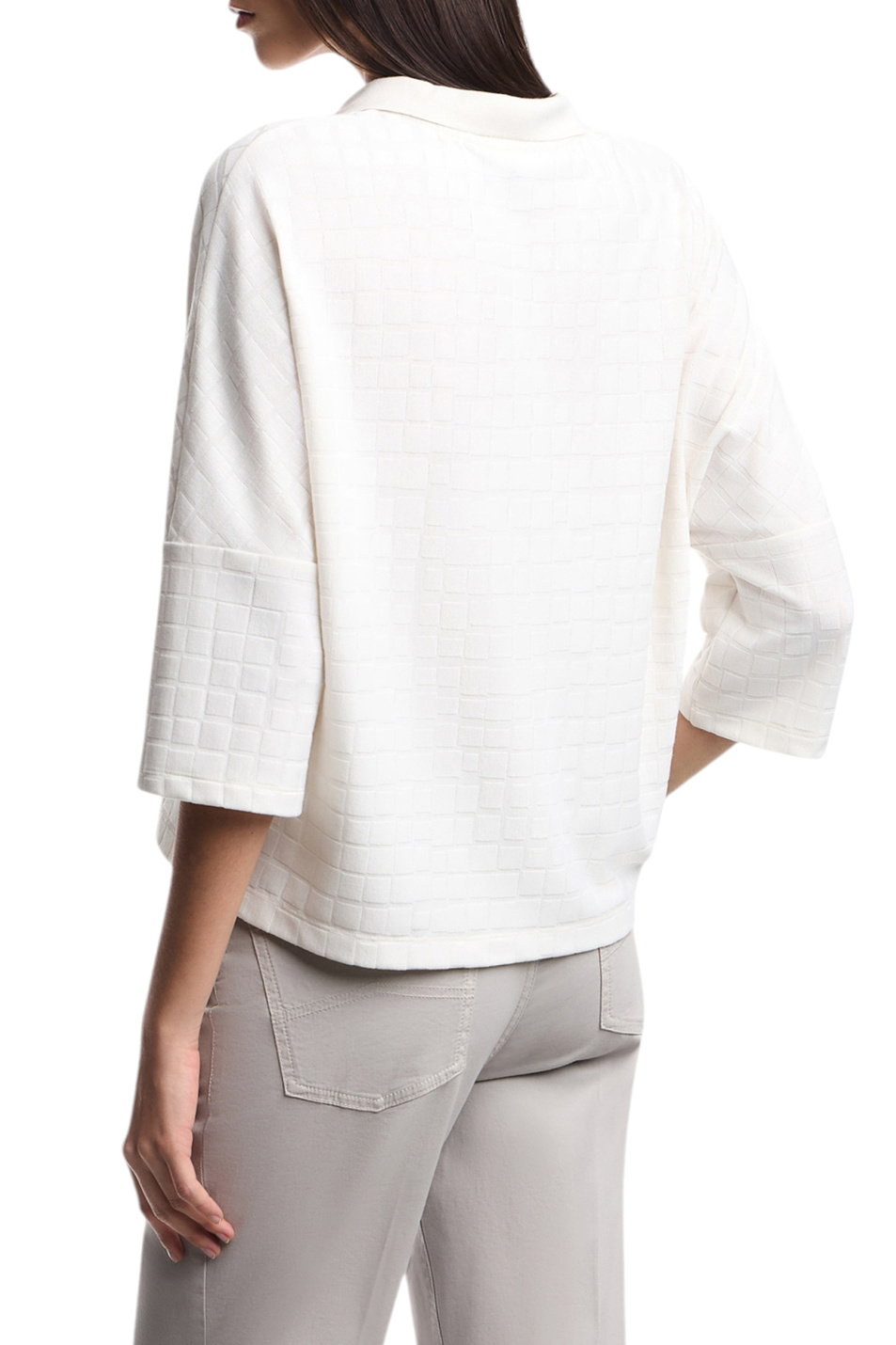 Женский Emporio Armani Джемпер-поло с принтом (цвет ), артикул EW003580-AF21215 | Фото 4