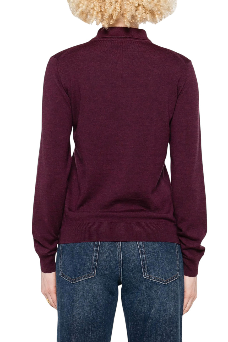 Женский Etro Джемпер-поло из шерсти (цвет ), артикул WRKN0004AQ256R0369 | Фото 5