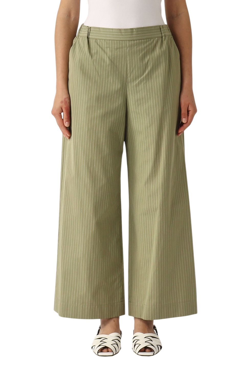 Женский Max Mara Брюки ARLEY из хлопка (цвет ), артикул 2516131028 | Фото 4