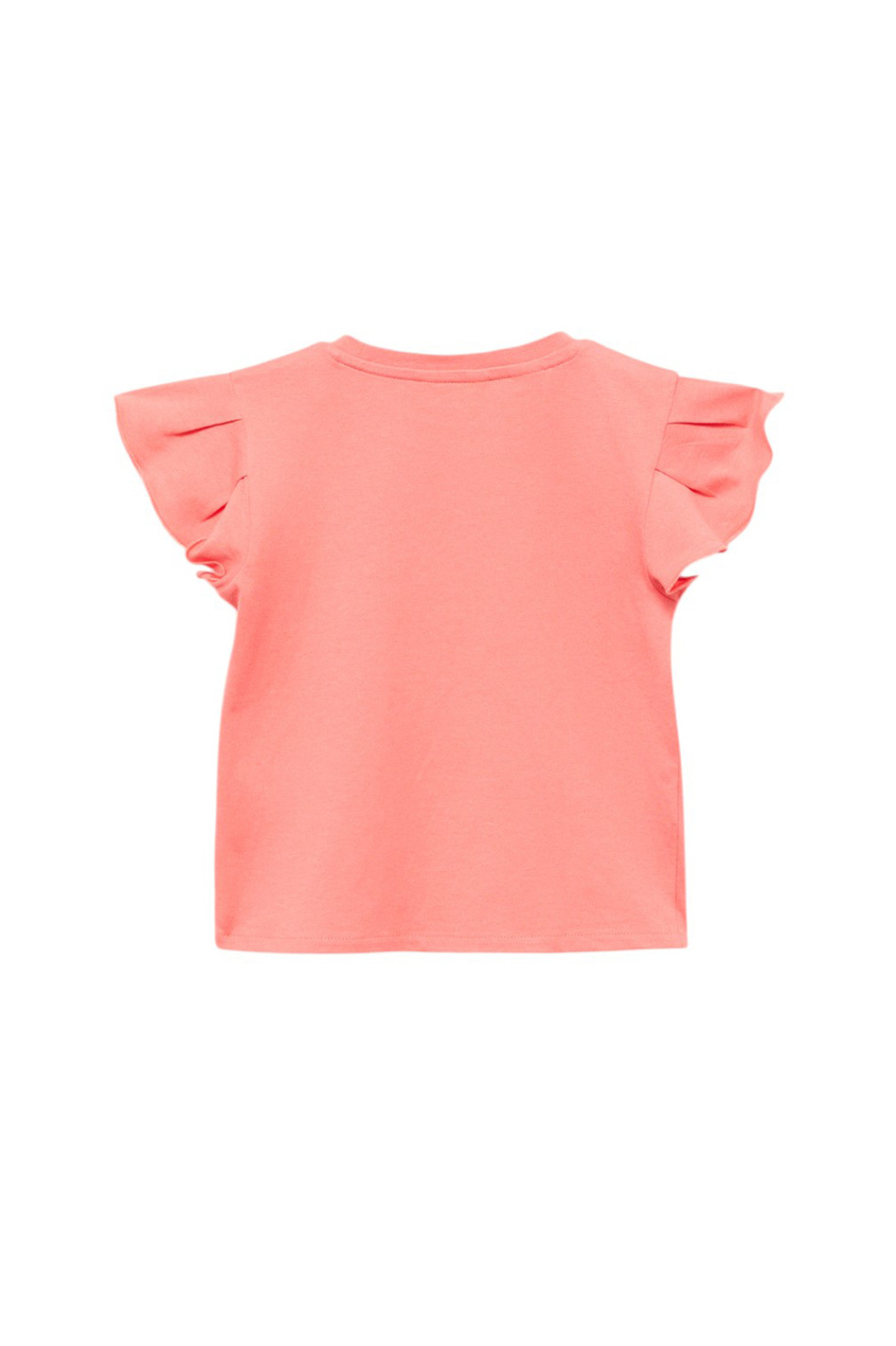 Девочкам Mango Kids Футболка SOFTB с оборкой (цвет ), артикул 87007705 | Фото 2