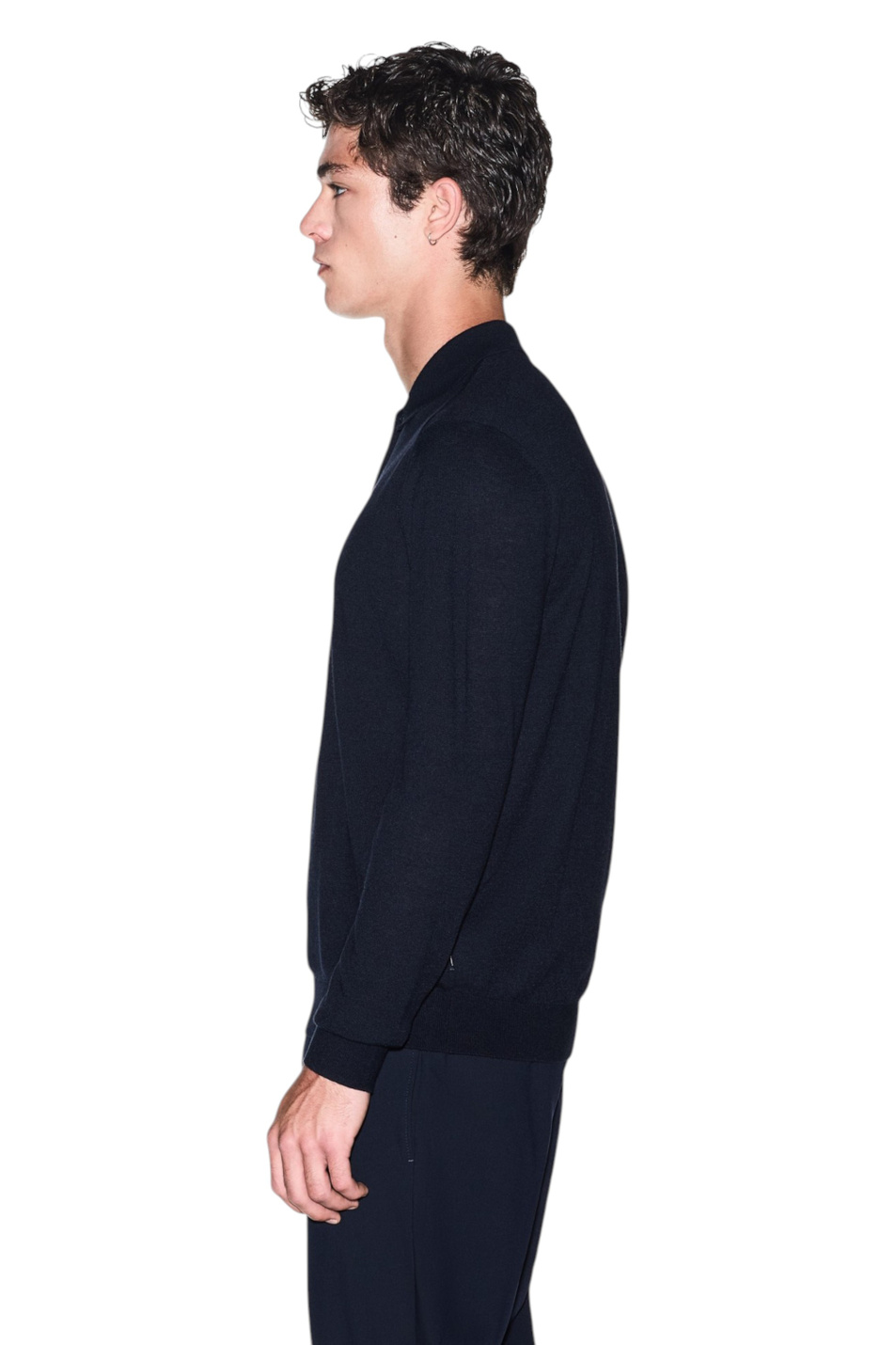 Мужской Armani Exchange Джемпер-поло из смесового лиоцелла (цвет ), артикул XM003569-AF28778 | Фото 4