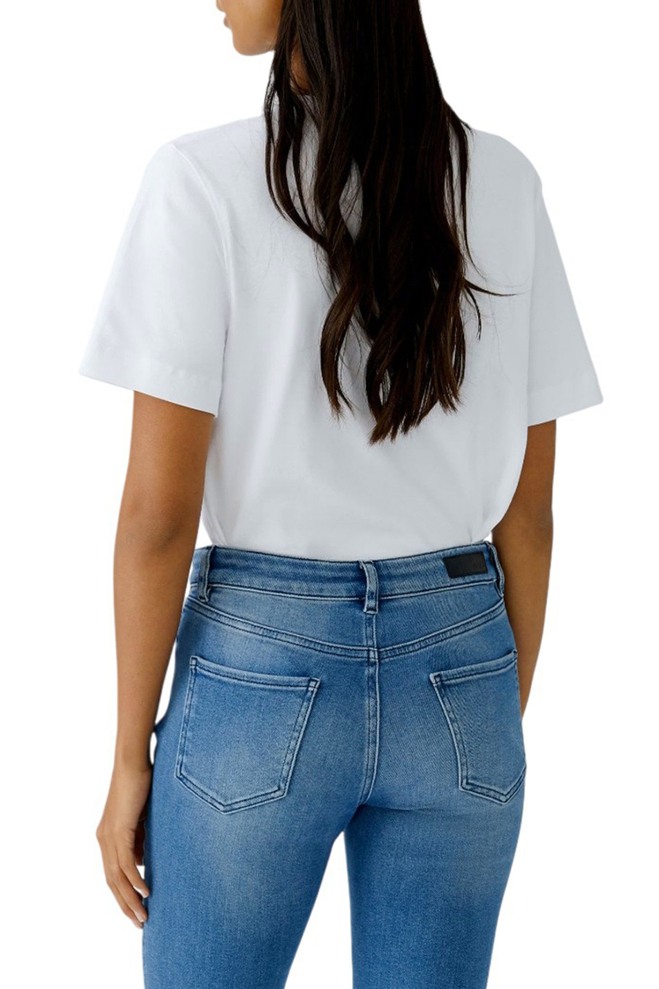 Женский OUI Футболка из хлопка (цвет ), артикул 94694 | Фото 5