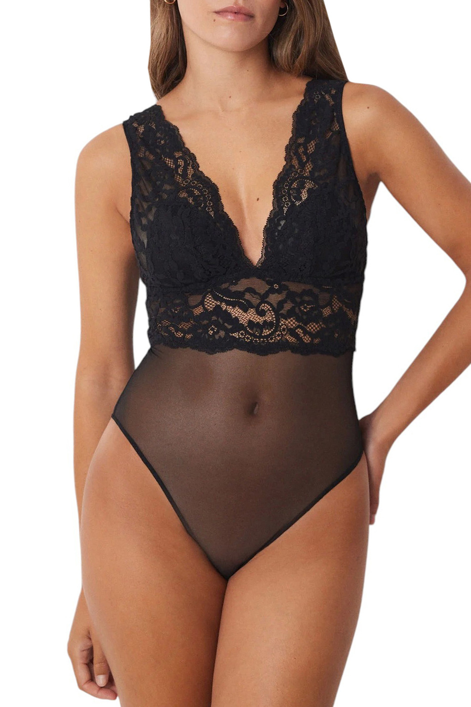 Женский Women'secret Боди с кружевом (цвет ), артикул 4038662 | Фото 1