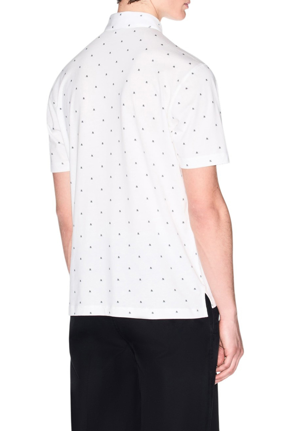 Мужской Armani Exchange Поло из хлопка с принтом (цвет ), артикул XM000735-AF10356 | Фото 5