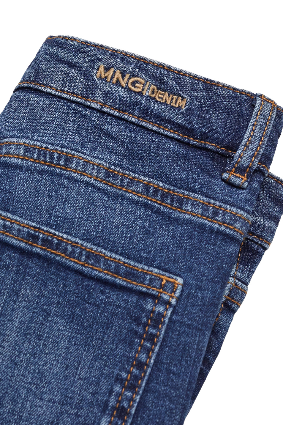 Мальчикам Mango Kids Джинсы SLIM узкого кроя (цвет ), артикул 67061505 | Фото 3
