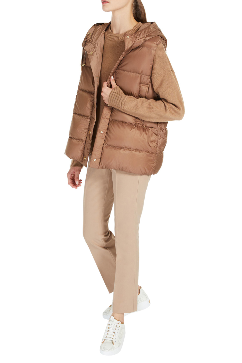 Женский Max Mara Жилет JSOFT двусторонний стеганый (цвет ), артикул 2392910337 | Фото 3