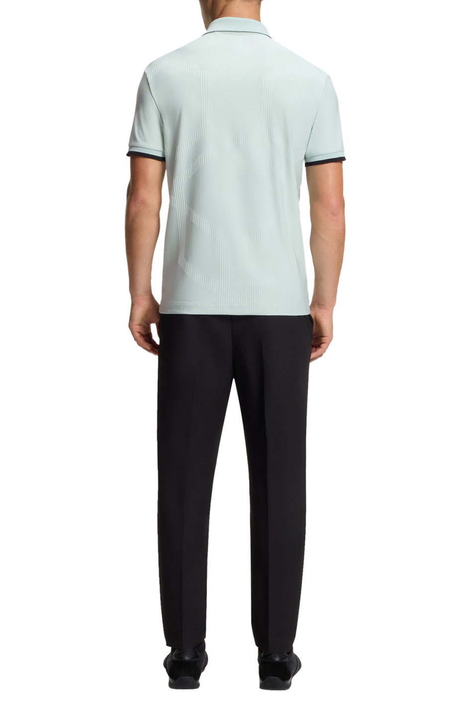 Мужской BOSS Поло с логотипом (цвет ), артикул 50554561 | Фото 4