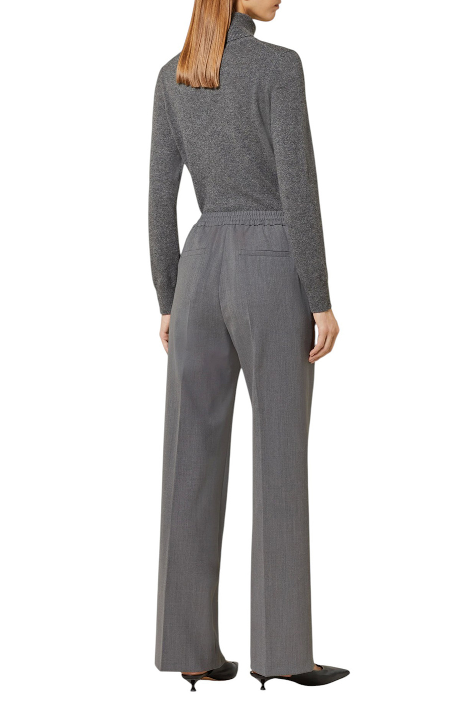 Женский Weekend Max Mara Брюки PETRA из смесовой шерсти (цвет ), артикул 2525136032 | Фото 5