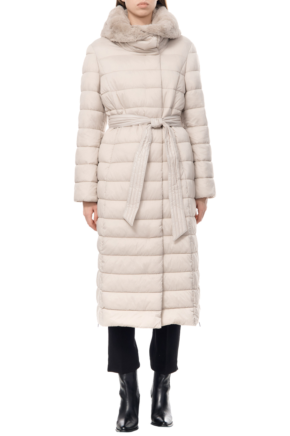 Женский Gerry Weber Пальто стеганое с поясом (цвет ), артикул 250202-31151 | Фото 4