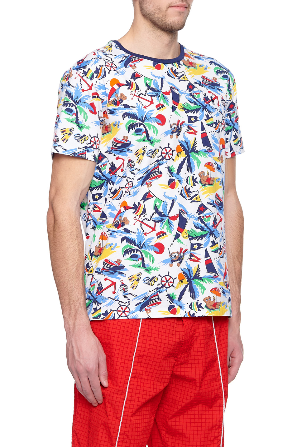 Polo Ralph Lauren Футболка с принтом на морскую тематику (цвет ), артикул 710835281001 | Фото 3