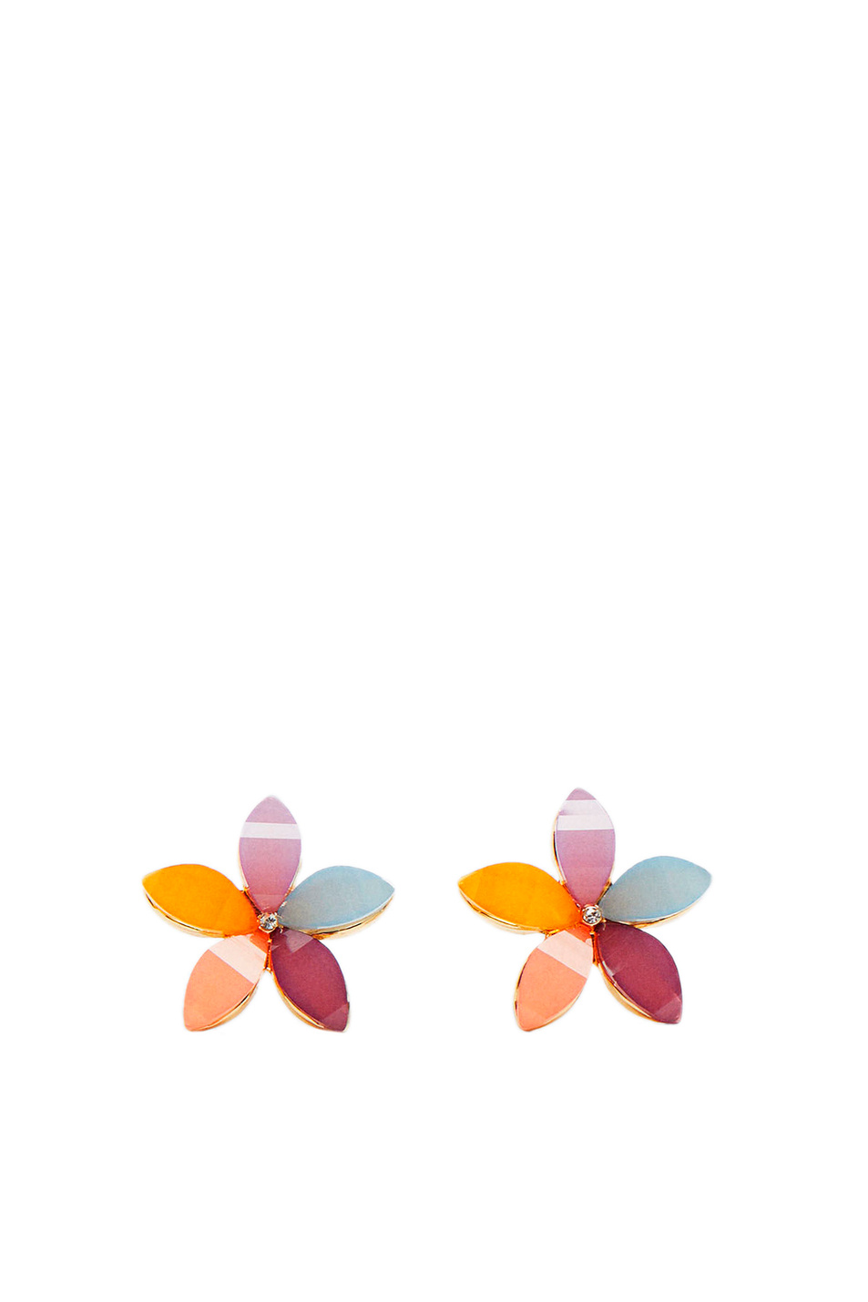 Женский Parfois Серьги в форме цветов со стразами (цвет ), артикул 173549 | Фото 1