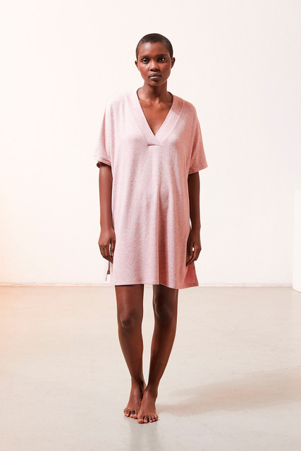 Ночная сорочка IDILL из фактурной ткани|Основной цвет:Розовый|Артикул:6525070 | Фото 2