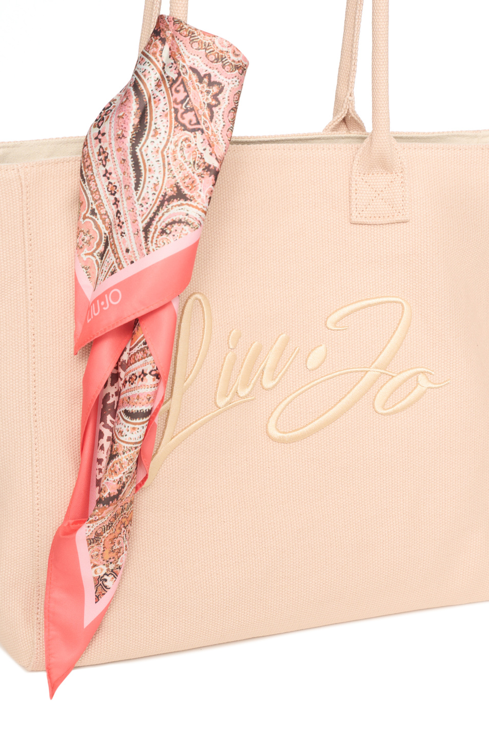 Женский Liu Jo Сумка-шоппер с логотипом (цвет ), артикул AA6200T546A | Фото 4