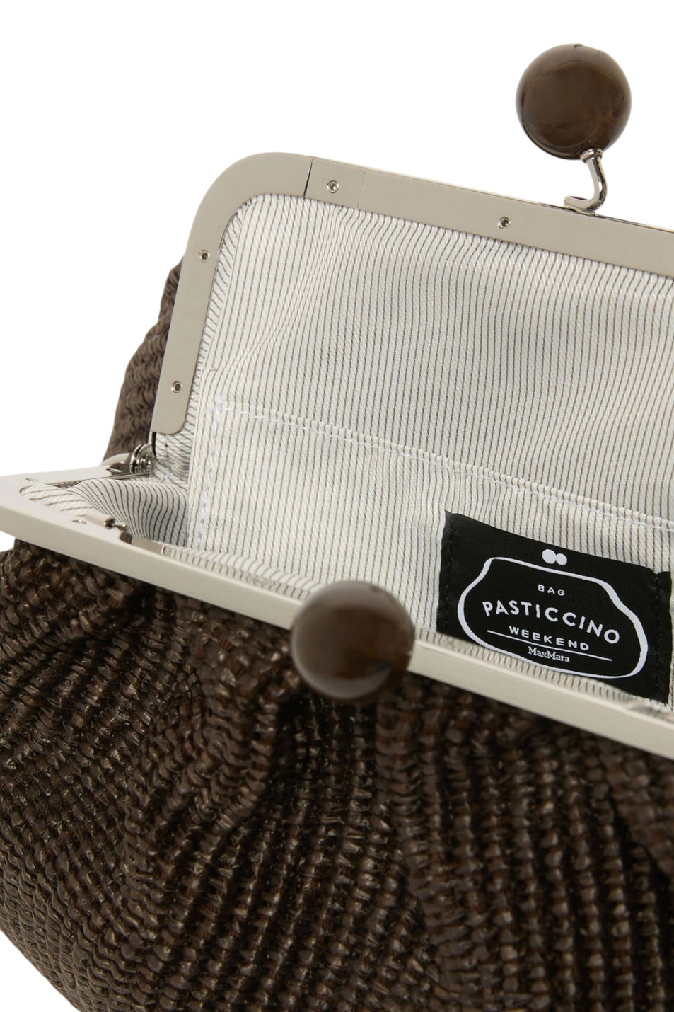 Женский Weekend Max Mara Плетеная сумка Pasticcino (цвет ), артикул 2615511105 | Фото 3