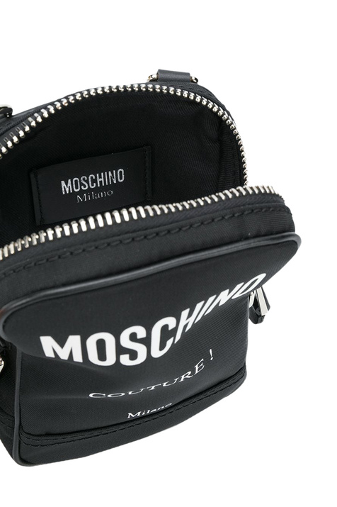 Moschino Парусиновая сумка-мессенджер ( цвет), артикул A7425-8201 | Фото 3
