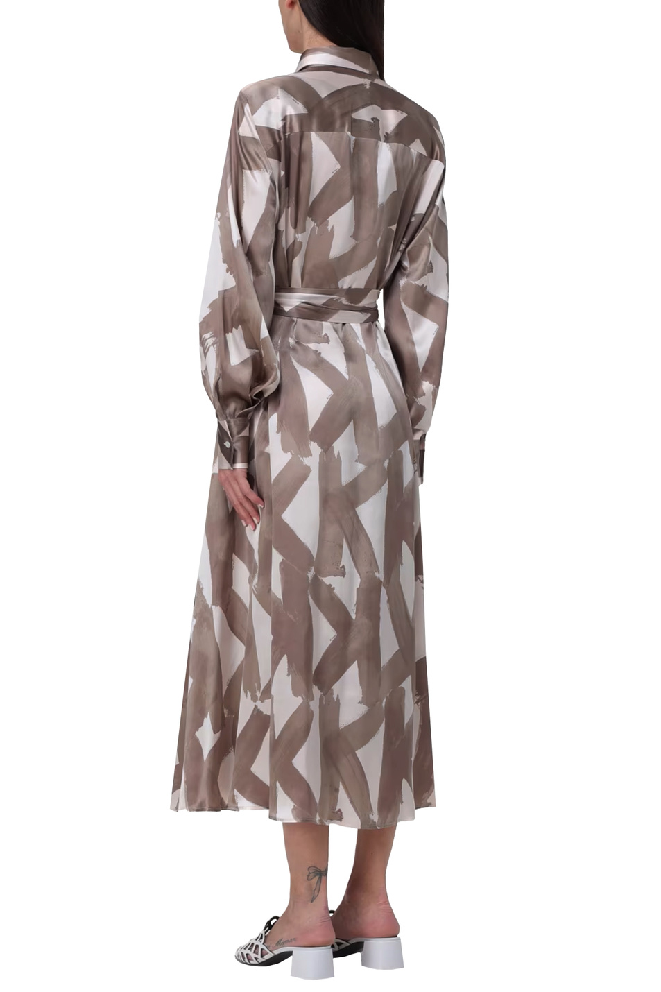 Женский Kiton Платье из натурального шелка (цвет ), артикул D57306K0978C12010 | Фото 3