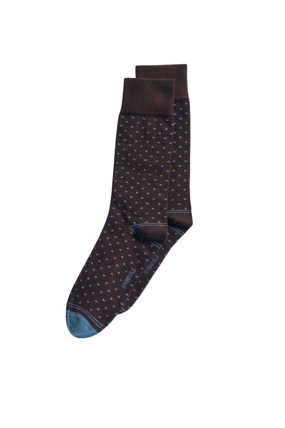 Носки с принтом|Основной цвет:Коричневый Мужской Springfield Носки с принтом (цвет ), артикул 0652108 | Фото 1