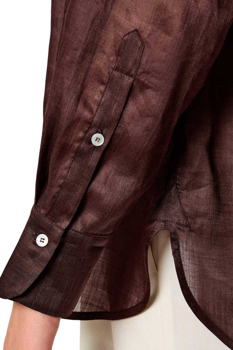 Женский MARELLA Рубашка MLLCOSMO из рами (цвет ), артикул 2613111052 | Фото 6