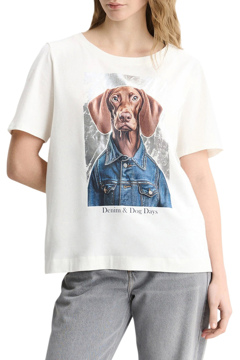 Женский Betty Barclay Футболка из хлопка (цвет ), артикул 2755/1090 | Фото 3