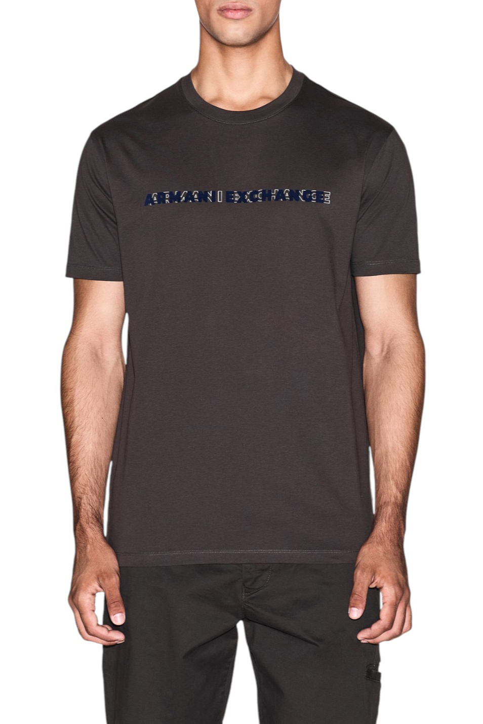 Мужской Armani Exchange Футболка с логотипом (цвет ), артикул XM001458-AF10364 | Фото 3