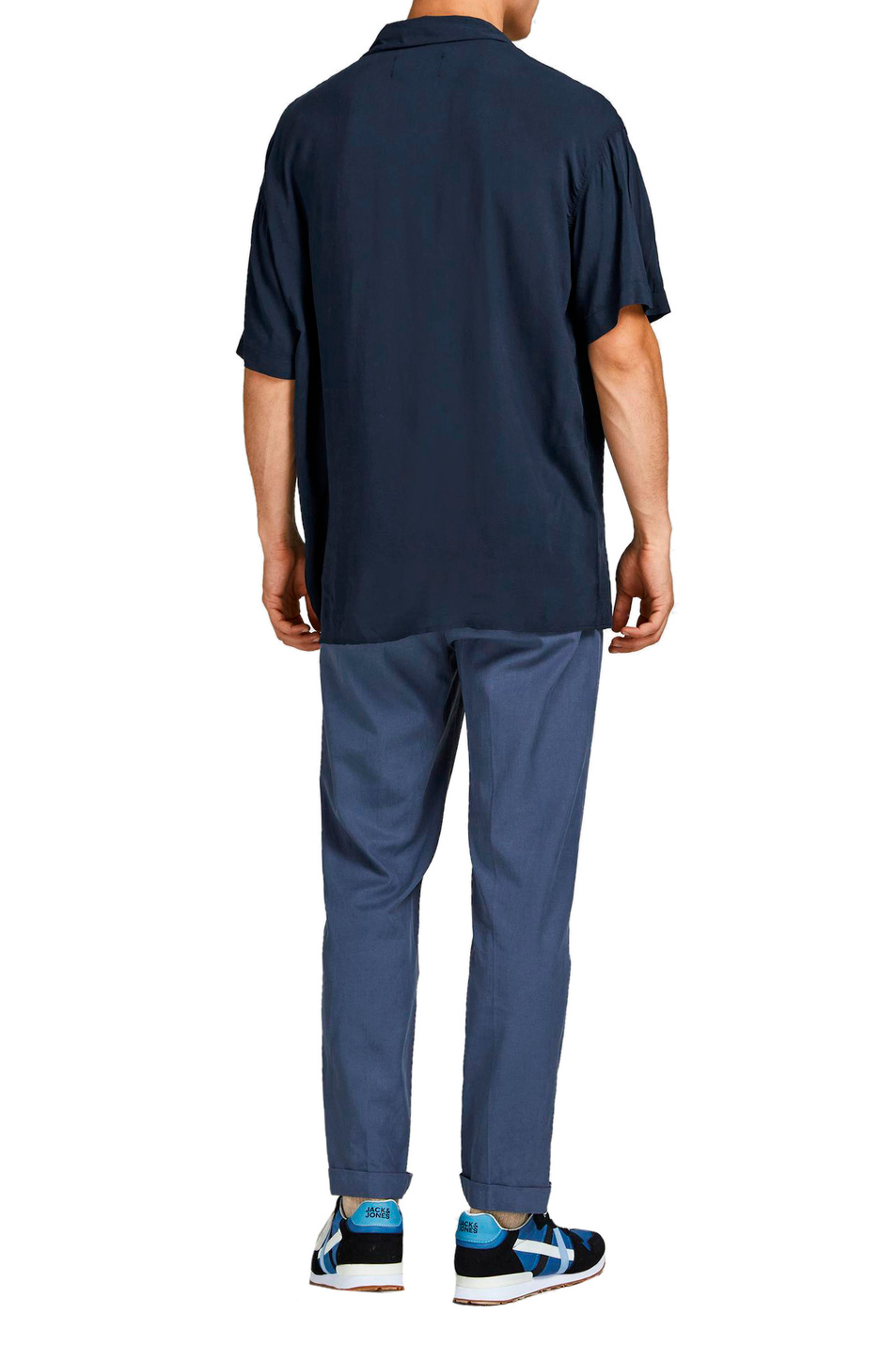 Мужской Jack & Jones Рубашка из вискозы с коротким рукавом (цвет ), артикул 12209227 | Фото 3