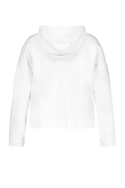 Толстовка с накладными карманами|Основной цвет:Белый|Артикул:831002-26108 | Фото 2