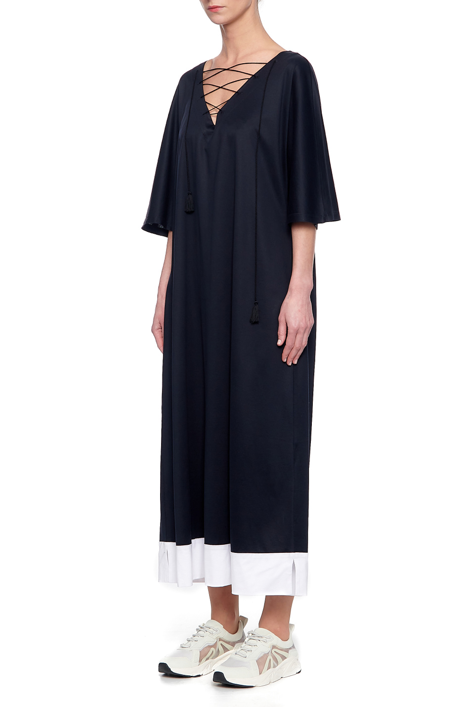 MAXMARA Платье PROSIT с V-образным вырезом на шнуровке (цвет ), артикул 36210318 | Фото 2