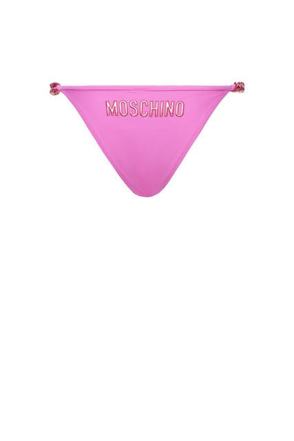 Плавки с логотипом и цепочкой|Основной цвет:Розовый|Артикул:A7132-5211 | Фото 2