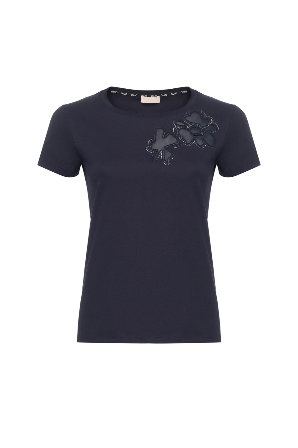 Женский Liu Jo Футболка из натурального хлопка с принтом (цвет ), артикул TA6155JS923 | Фото 1