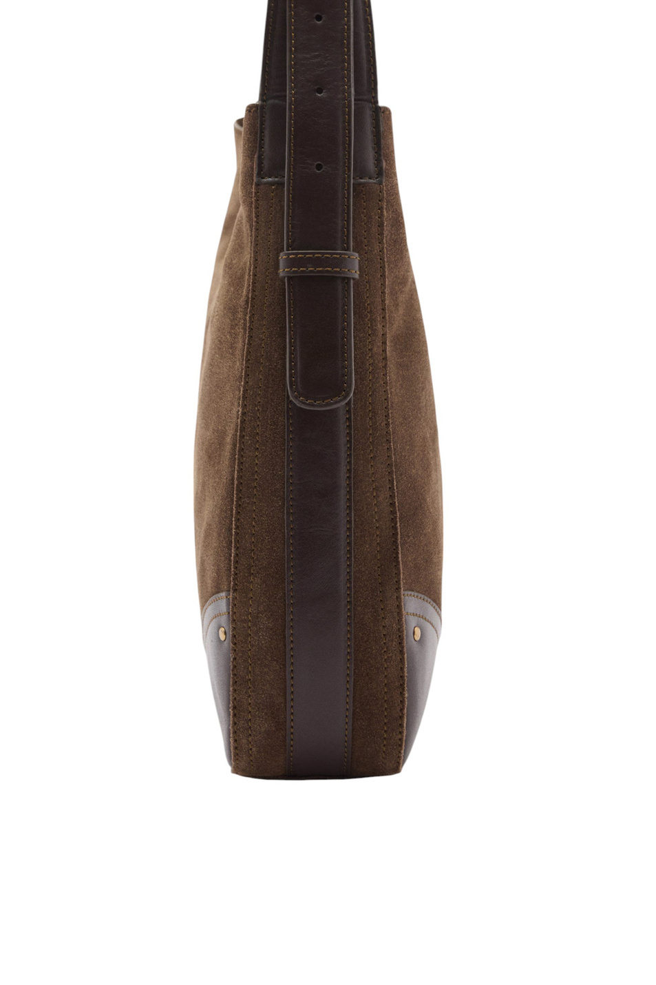 Сумка MONTANA из натуральной замши|Основной цвет:Коричневый Женский Mango Сумка MONTANA из натуральной замши (цвет ), артикул 87050417 | Фото 3