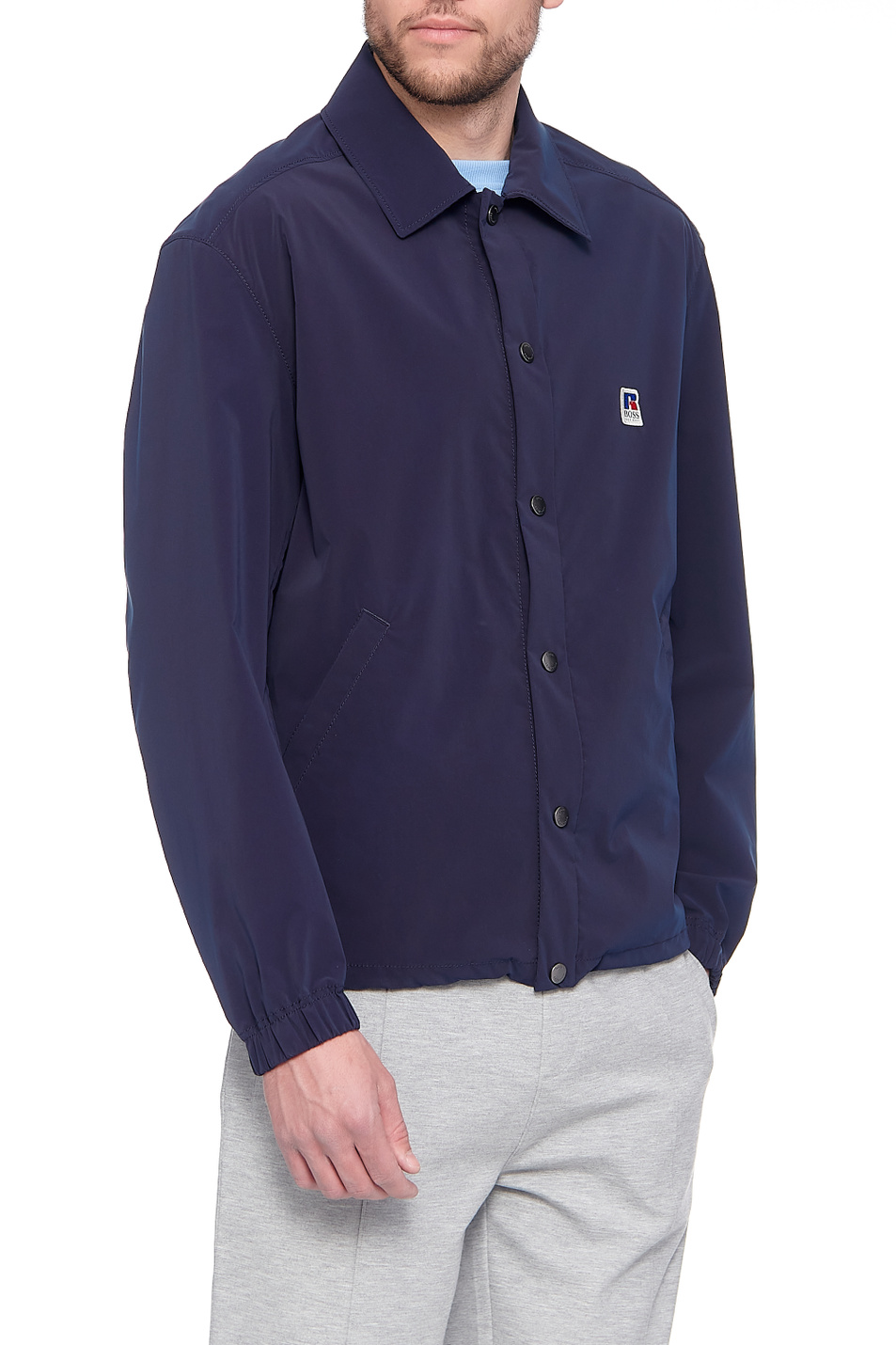 BOSS Куртка Creed свободного кроя из хлопка с покрытием (цвет ), артикул 50455704 | Фото 4