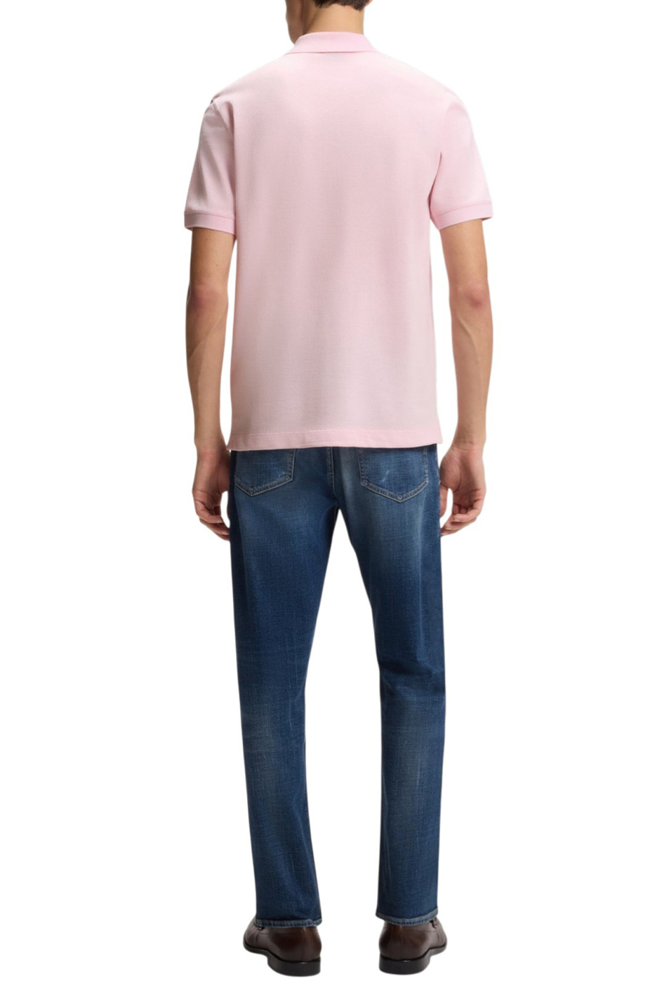 Мужской BOSS Поло Pallas из натурального хлопка (цвет ), артикул 50553564 | Фото 5