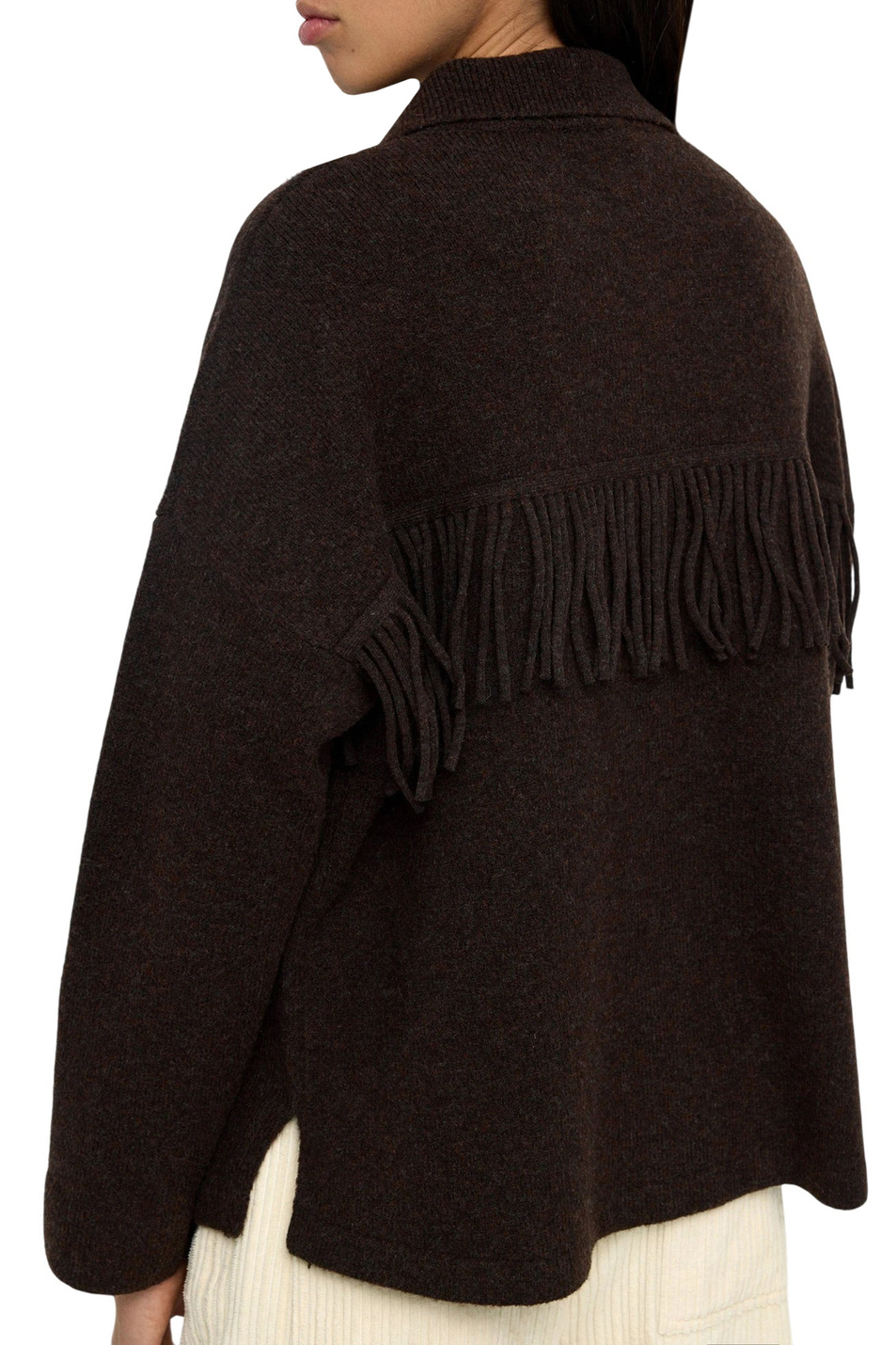 Женский Parfois Кардиган с бахромой (цвет ), артикул 241221 | Фото 4