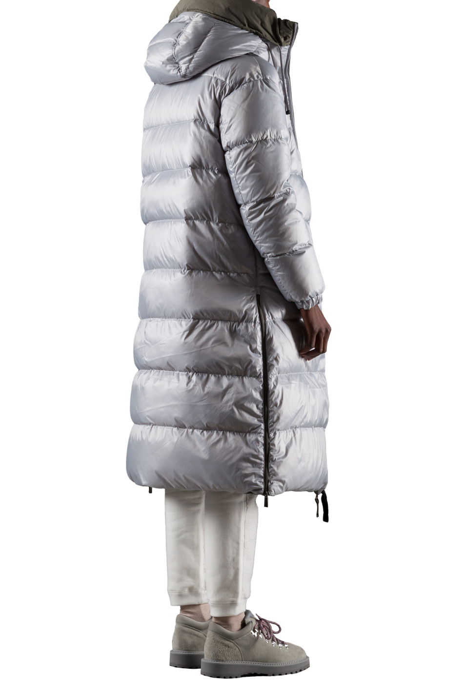 Женский Parajumpers Двусторонний пуховик SLEEPING BAG с боковыми разрезами на молнии (цвет ), артикул PWJCKEL33 | Фото 7