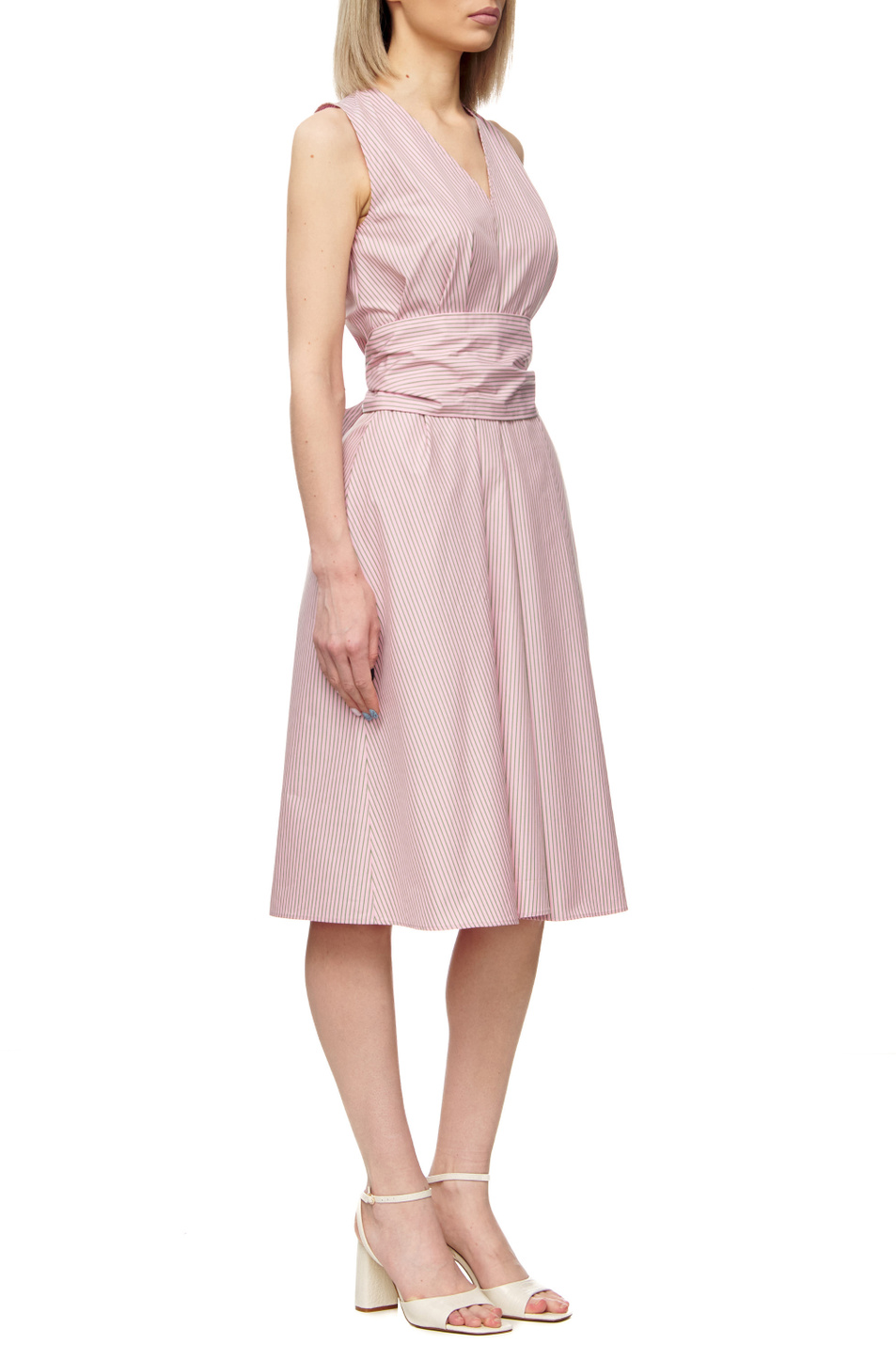 iBLUES Платье AFONA из натурального хлопка (цвет ), артикул 72210222 | Фото 2