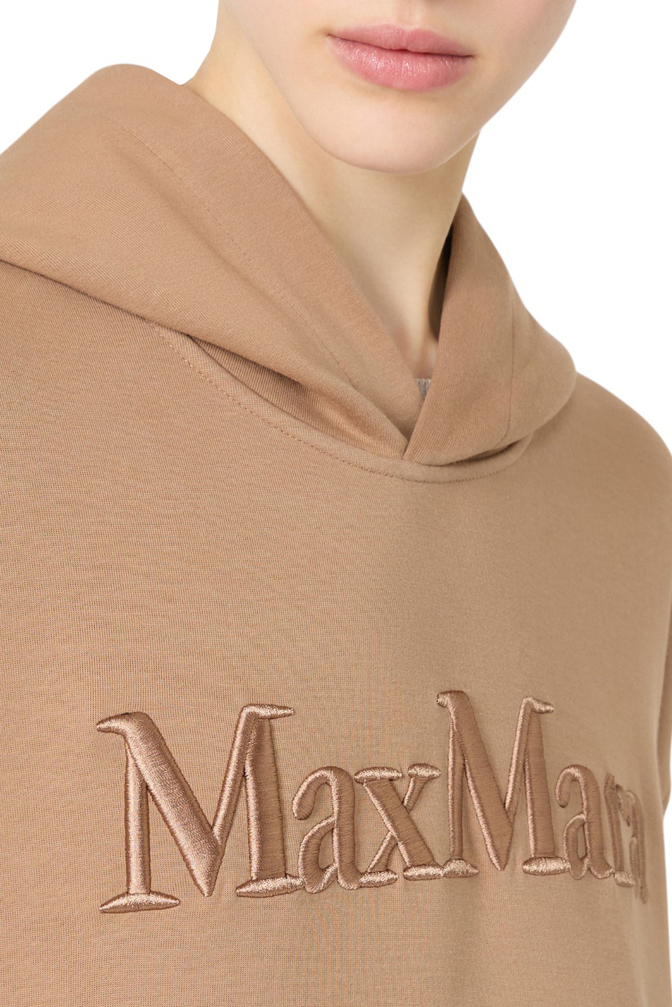 Женский Max Mara Худи VISIERA с логотипом (цвет ), артикул 2529946011 | Фото 5