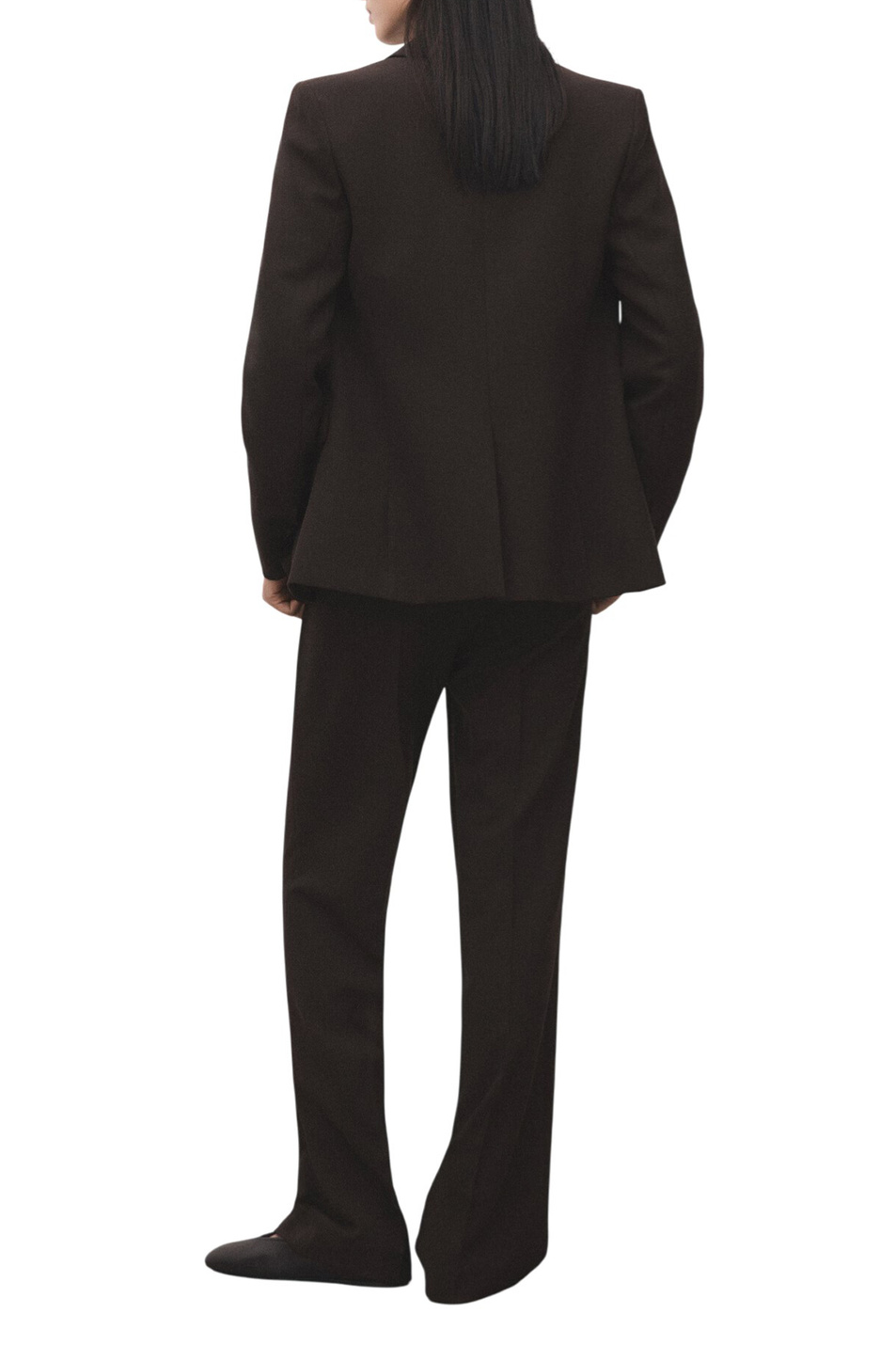 Женский Mango Брюки BERGEN однотонные (цвет ), артикул 27081328 | Фото 4