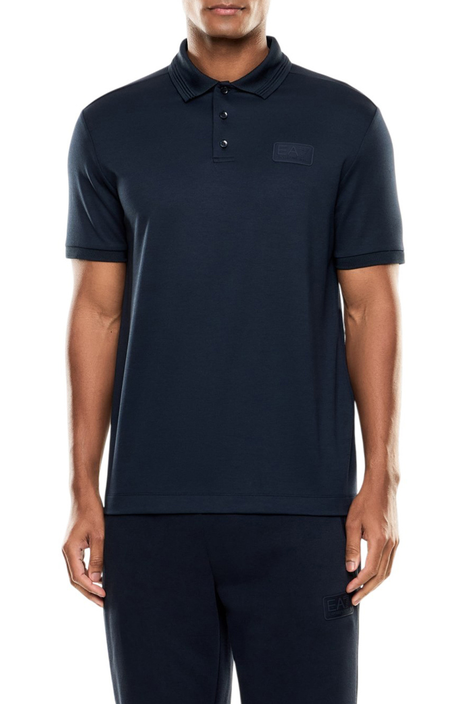 Мужской EA7 Футболка-поло с логотипом (цвет ), артикул 7M001359-AF13862 | Фото 4